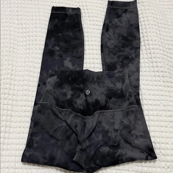 Lululemon Athletica Black & Grey Leggings - Picture 2 of 4